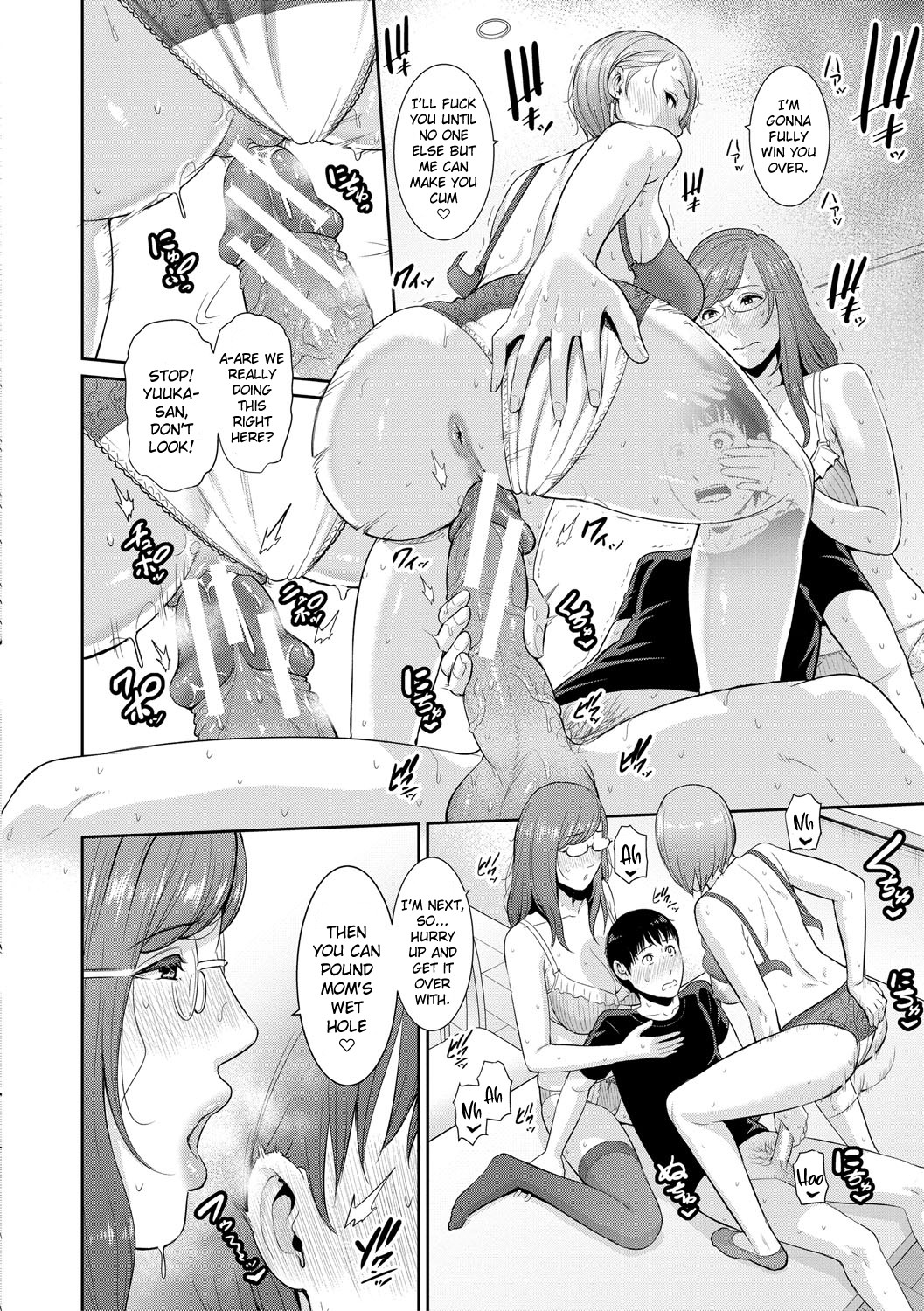Hentai Manga Comic-My Three Horny Moms-Read-86